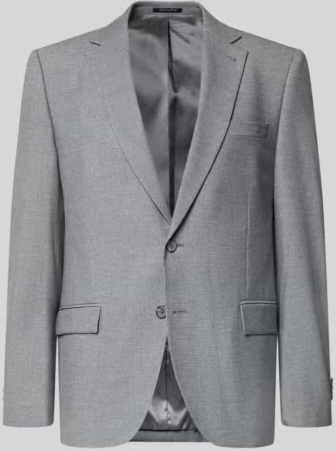 Christian Berg Men regular fit colbert met viscose - Foto 2