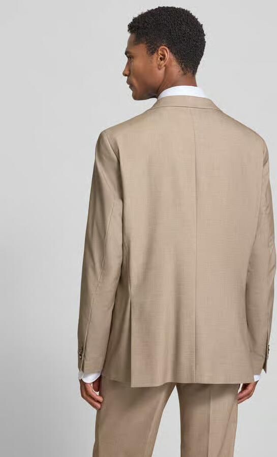 Christian Berg Men regular fit colbert met viscose - Foto 2