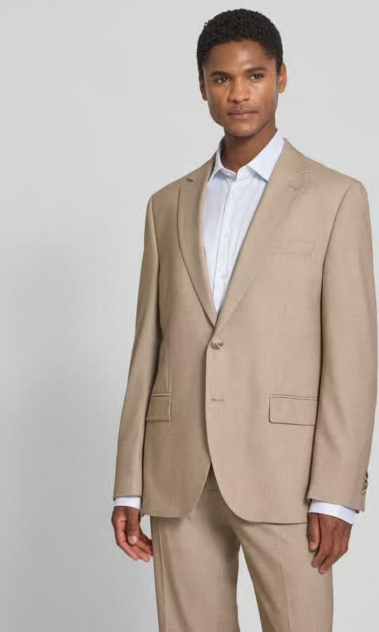 Christian Berg Men regular fit colbert met viscose - Foto 3