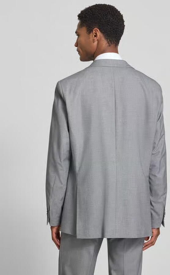 Christian Berg Men regular fit colbert met viscose - Foto 2
