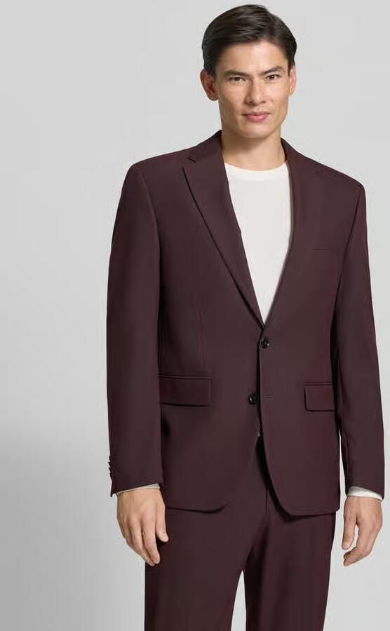 Christian Berg Men Regular fit colbert met viscose - Foto 3