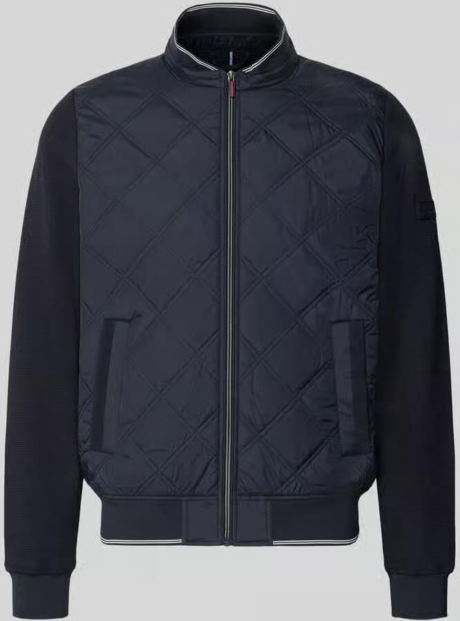 Christian Berg Men Regular fit collegejack van katoenmix