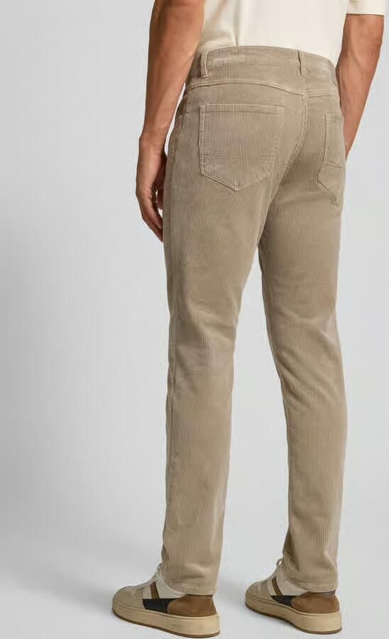 Christian Berg Men regular fit corduroy broek in 5-pocketmodel