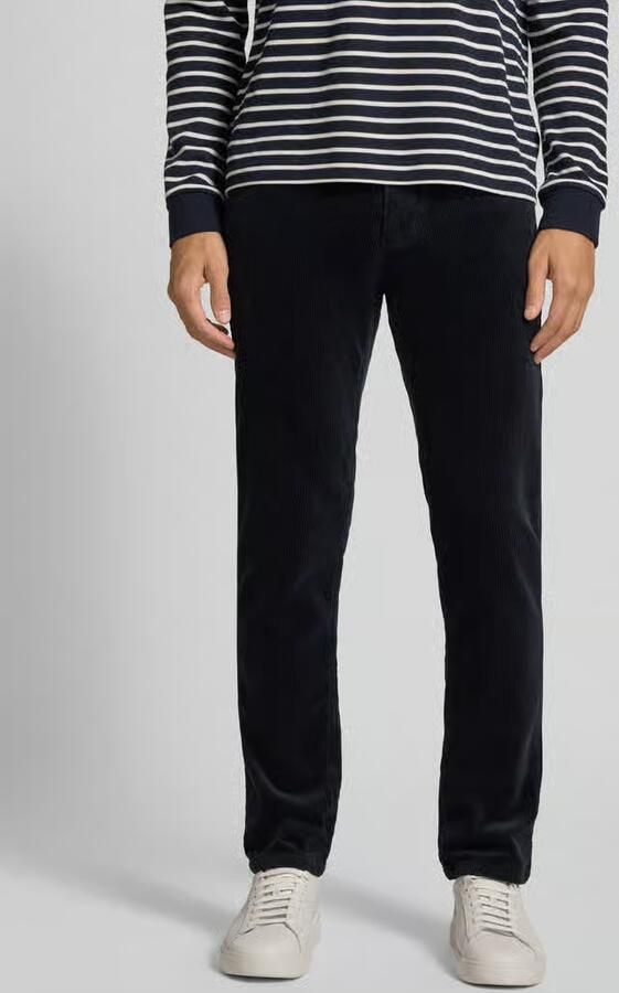 Christian Berg Men regular fit corduroy broek in 5-pocketmodel