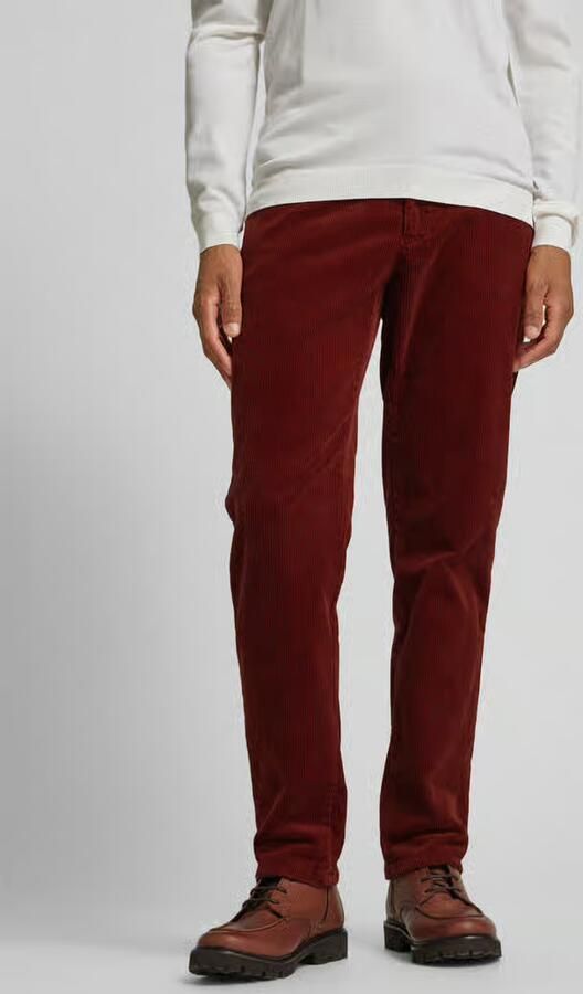 Christian Berg Men Regular fit corduroy broek van katoen - Foto 3