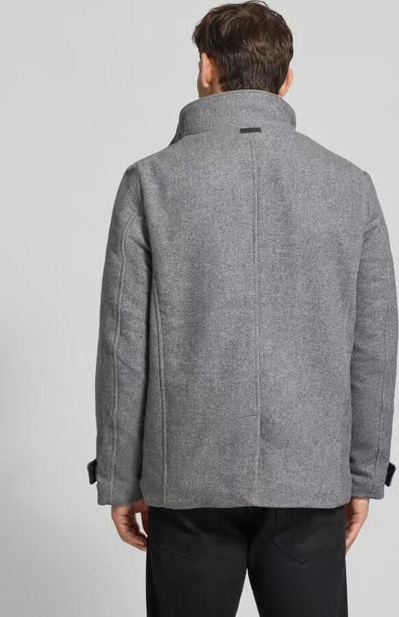 Christian Berg Men Regular fit jack met wol