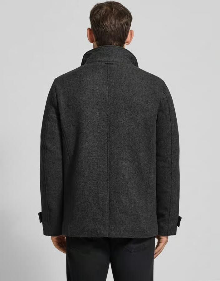 Christian Berg Men Regular fit jack met wol