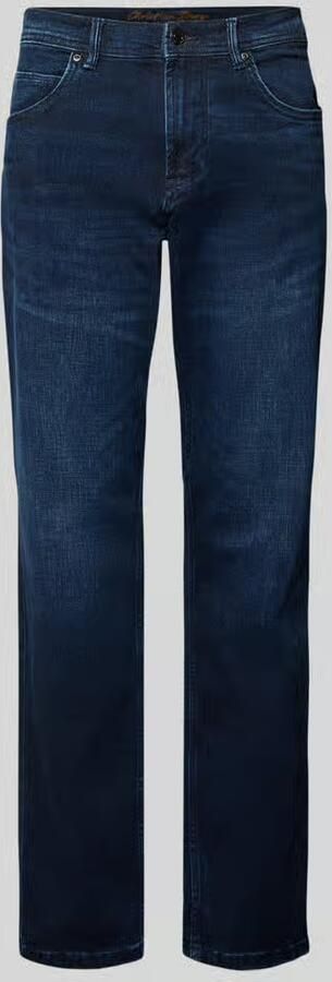 Christian Berg Men Regular fit jeans in used-look
