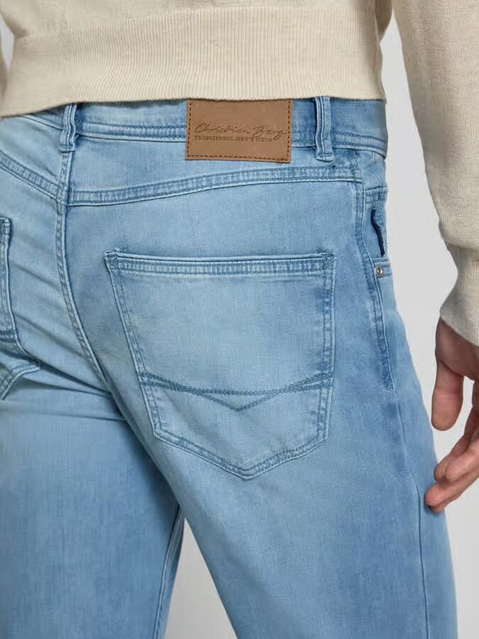 Christian Berg Men Regular fit jeans met 5-pocketmodel - Foto 2