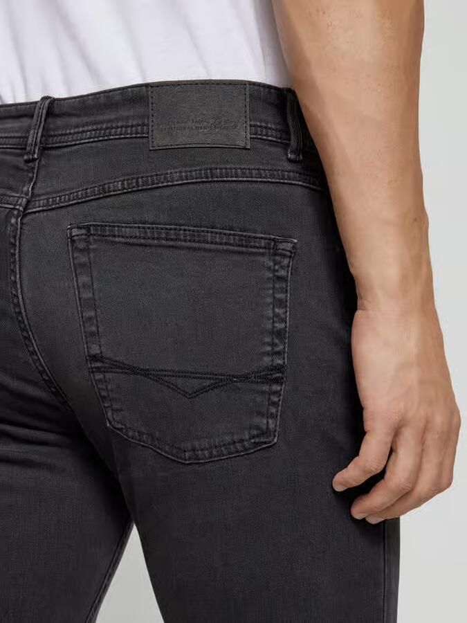 Christian Berg Men Straight fit jeans met merkdetail
