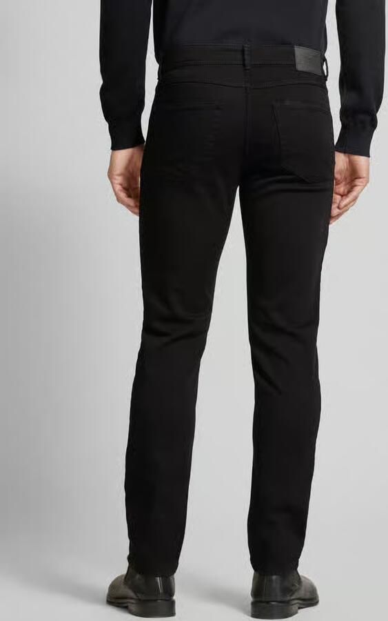 Christian Berg Men Straight fit jeans met merkdetail