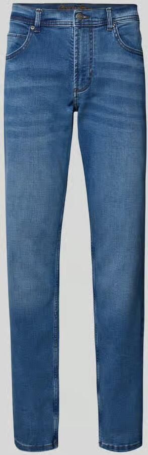 Christian Berg Men regular fit jeans met steekzakken - Foto 2