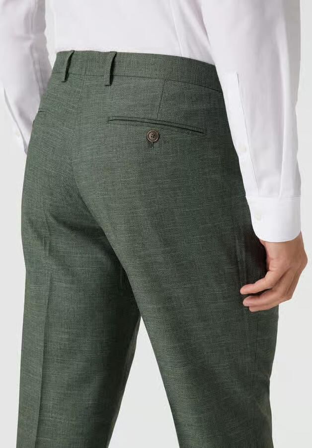 Christian Berg Men Regular fit pantalon met achterzakken