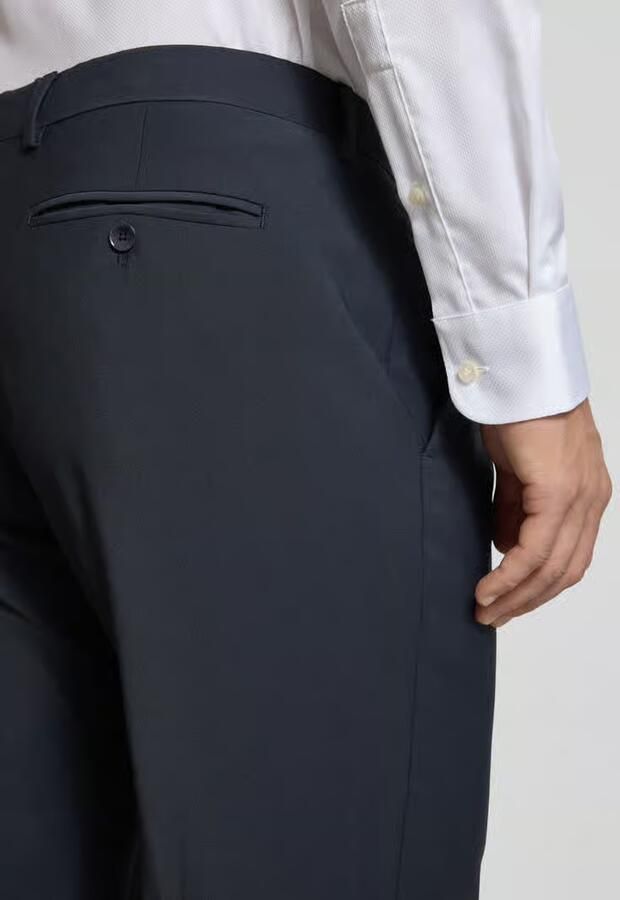 Christian Berg Men Regular fit pantalon met persplooien