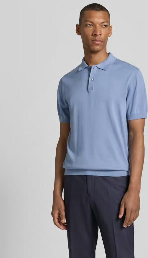 Christian Berg Men regular fit poloshirt in brei-look - Foto 3