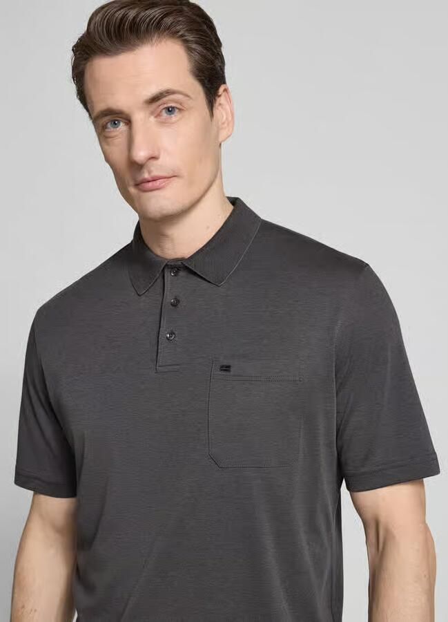 Christian Berg Men Regular fit Poloshirt met borstzak