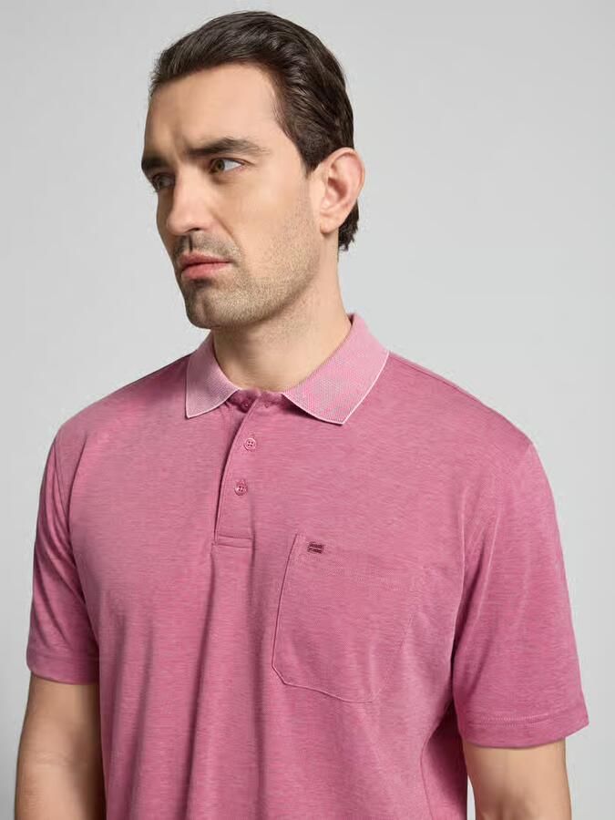 Christian Berg Men Regular fit Poloshirt met borstzak