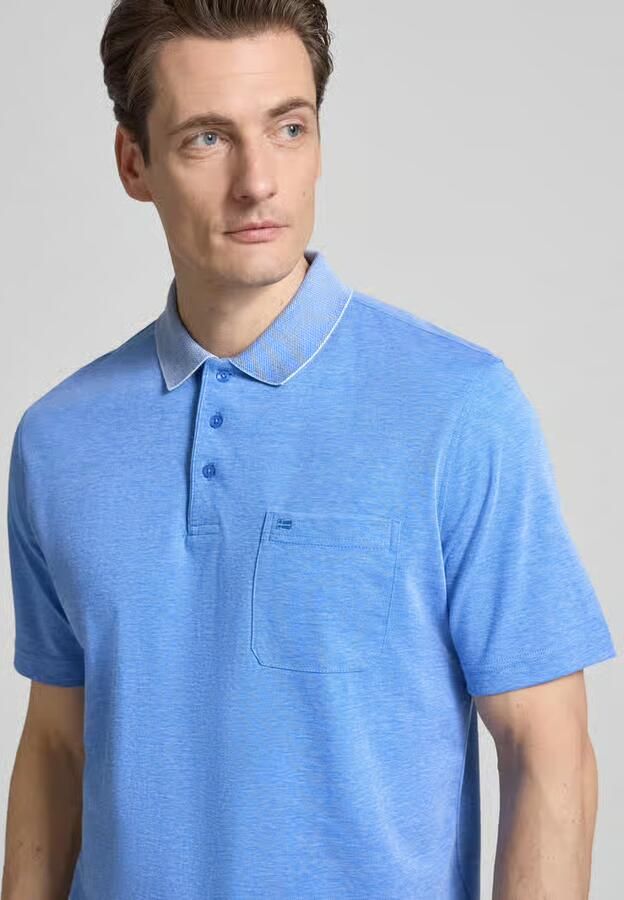Christian Berg Men Regular fit Poloshirt met borstzak
