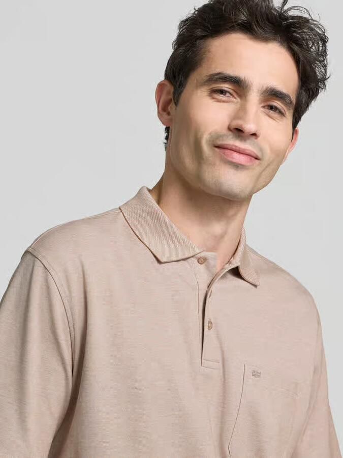 Christian Berg Men Regular fit Poloshirt met borstzak