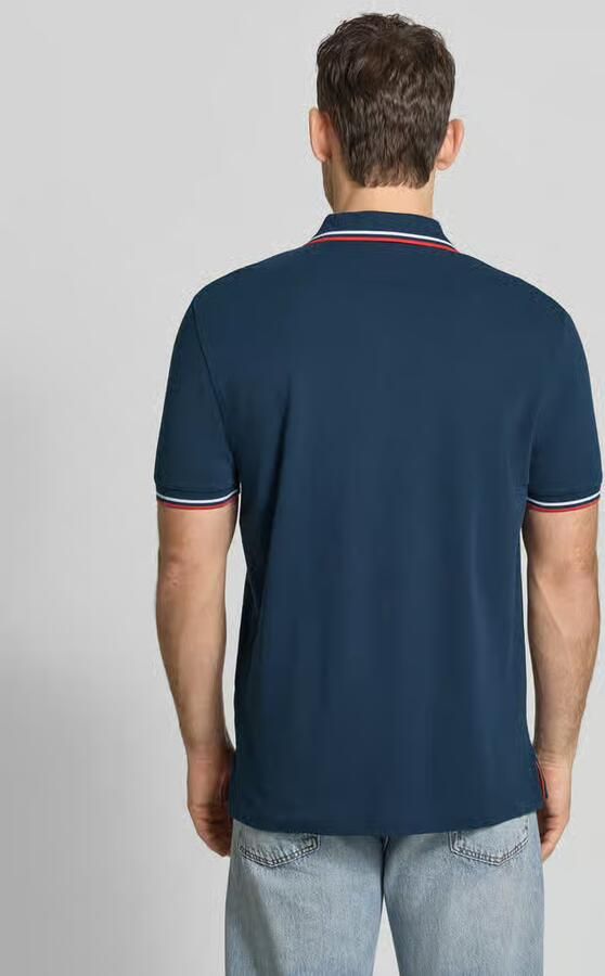 Christian Berg Men regular fit poloshirt met contrasterende strepen - Foto 2