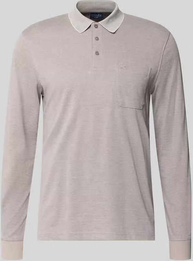 Christian Berg Men Regular fit poloshirt met katoen-aandeel