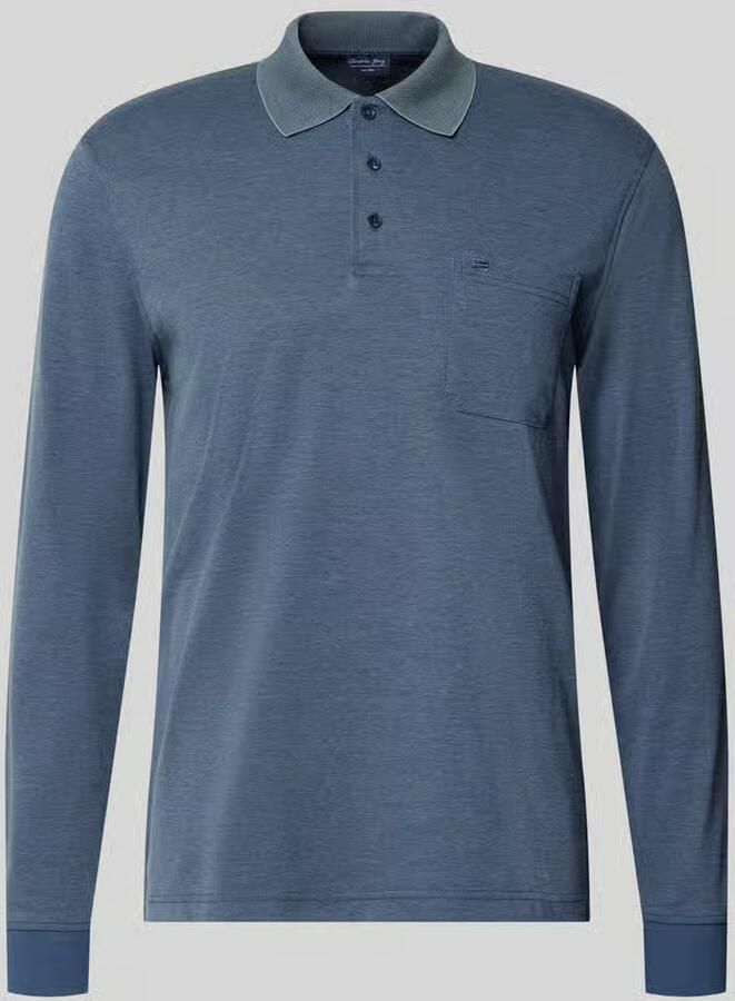 Christian Berg Men Regular fit poloshirt met katoen-aandeel