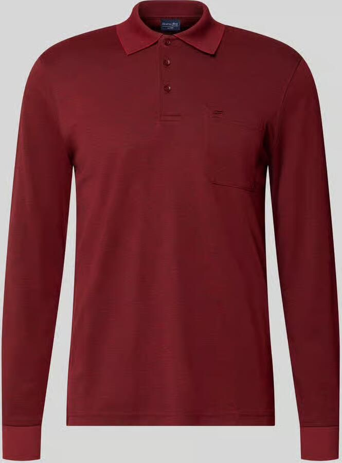 Christian Berg Men Regular fit poloshirt met katoen-aandeel