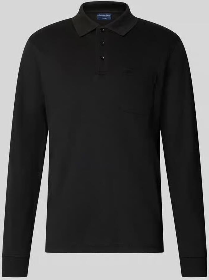 Christian Berg Men Regular fit poloshirt met katoen-aandeel