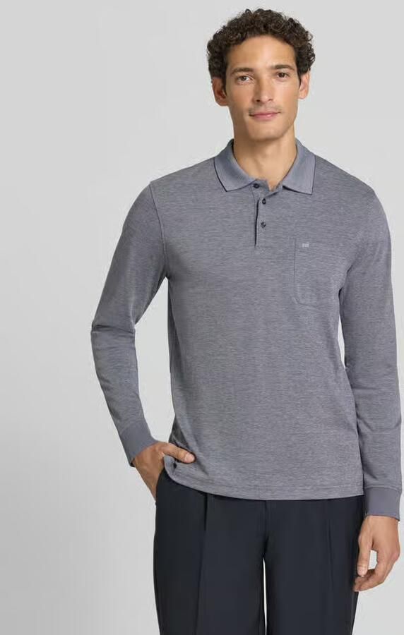 Christian Berg Men Regular fit poloshirt met katoen-aandeel - Foto 2