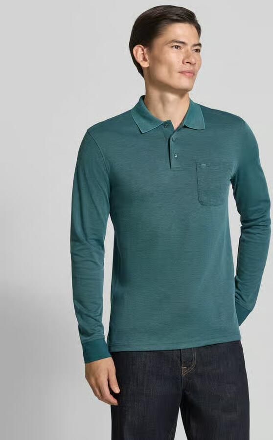 Christian Berg Men Regular fit poloshirt met katoen-aandeel - Foto 2