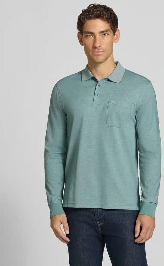 Christian Berg Men Regular fit poloshirt met katoen-aandeel - Foto 3