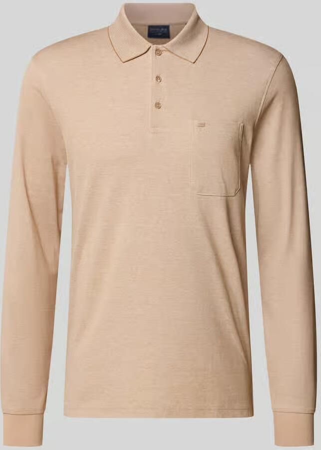 Christian Berg Men Regular fit poloshirt met katoen-aandeel