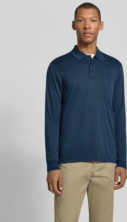 Christian Berg Men Regular fit poloshirt met katoen-aandeel - Foto 3