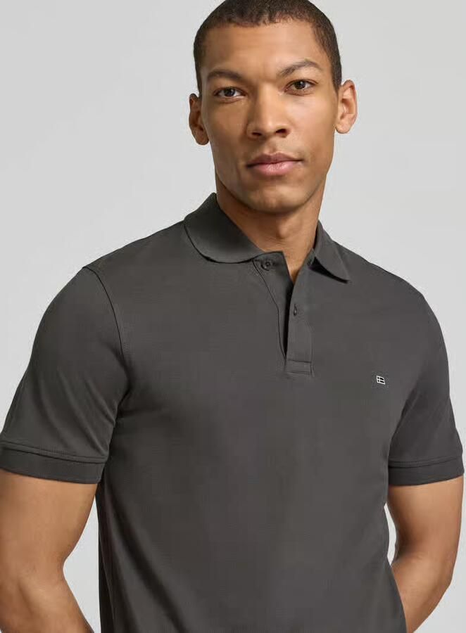 Christian Berg Men regular fit poloshirt met stitching