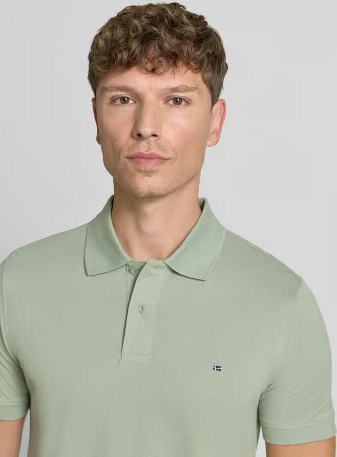 Christian Berg Men regular fit poloshirt met stitching