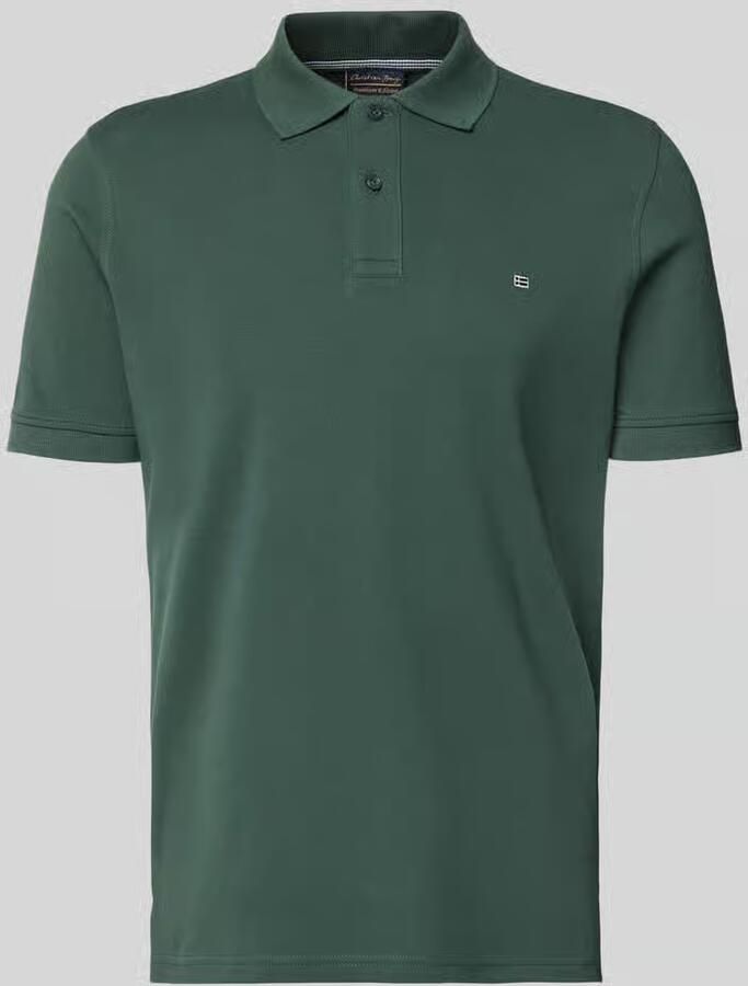 Christian Berg Men regular fit poloshirt met stitching - Foto 2