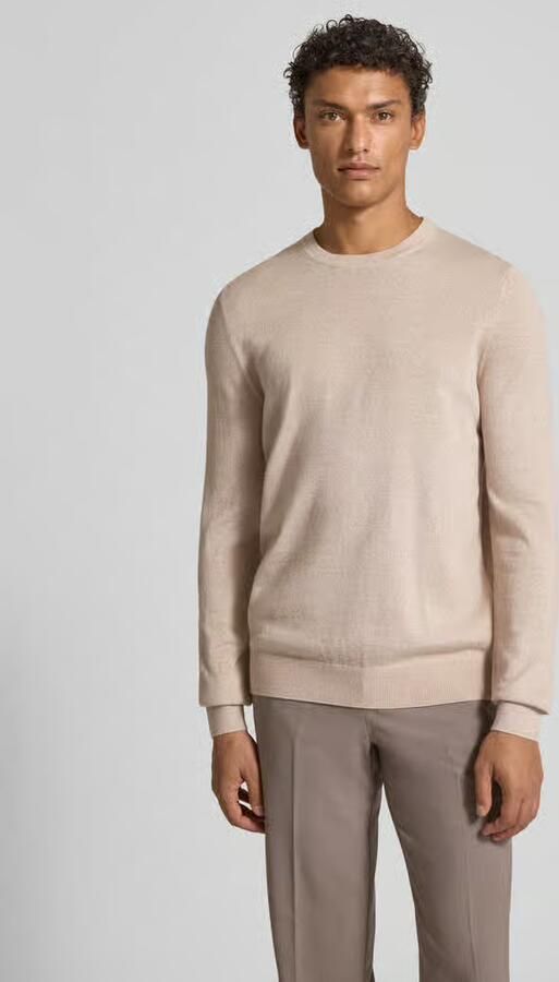 Christian Berg Men Regular fit pullover van wolmix - Foto 2