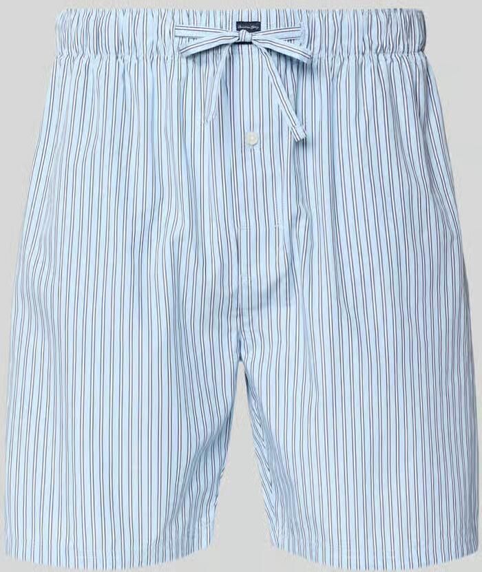 Christian Berg Men Regular fit pyjamabroek van pure scheerwol