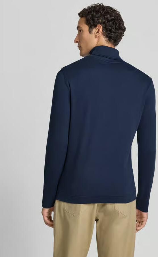 Christian Berg Men Regular fit shirt met lange mouwen van puur katoen met col - Foto 2
