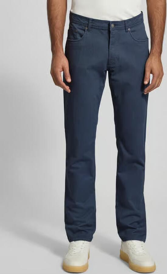 Christian Berg Men Regular fit stoffen broek met 5-pocketmodel