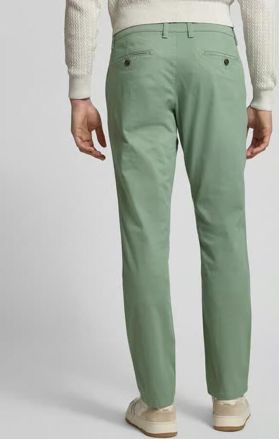 Christian Berg Men Regular fit stoffen broek met achterzakken - Foto 3