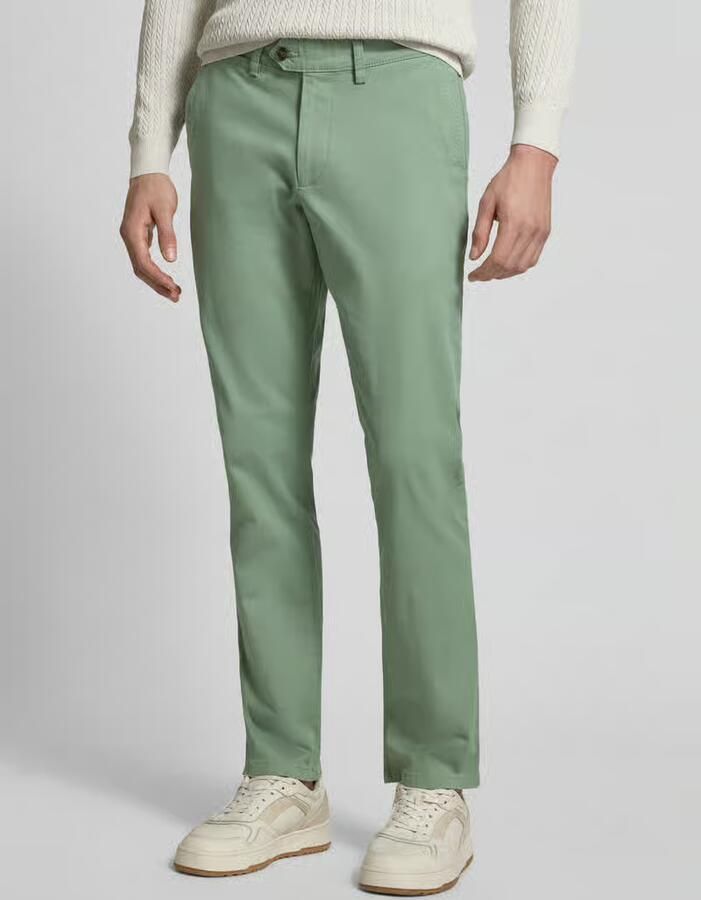 Christian Berg Men Regular fit stoffen broek met achterzakken - Foto 2