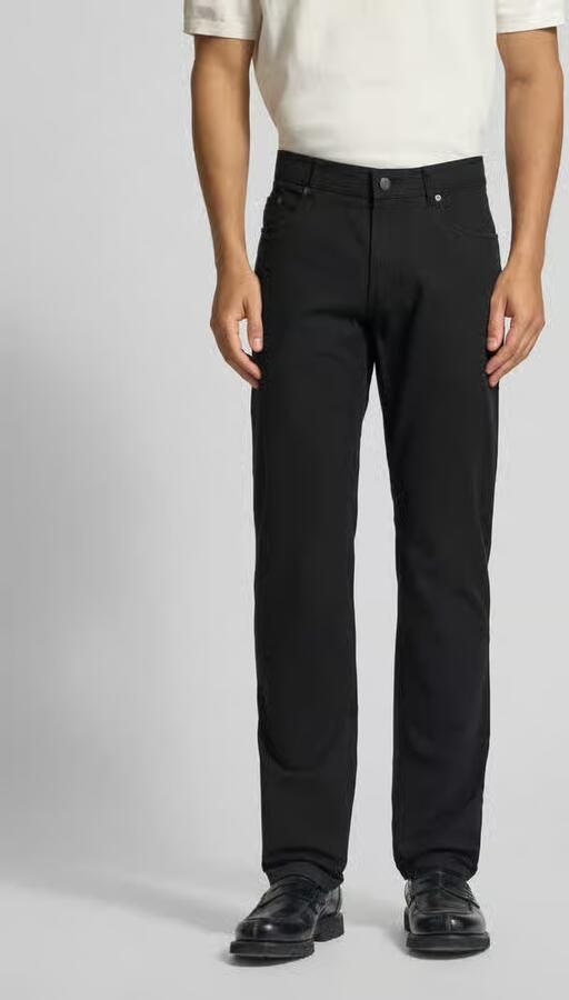 Christian Berg Men Regular fit stoffen broek met biologisch katoen- aandeel en 5-pocketmodel - Foto 2