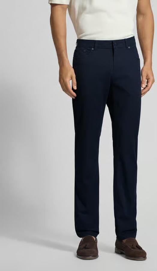 Christian Berg Men Regular fit stoffen broek met biologisch katoen- aandeel en 5-pocketmodel - Foto 4