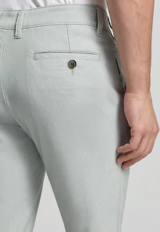 Christian Berg Men Regular fit stoffen broek met Franse Steekzakken