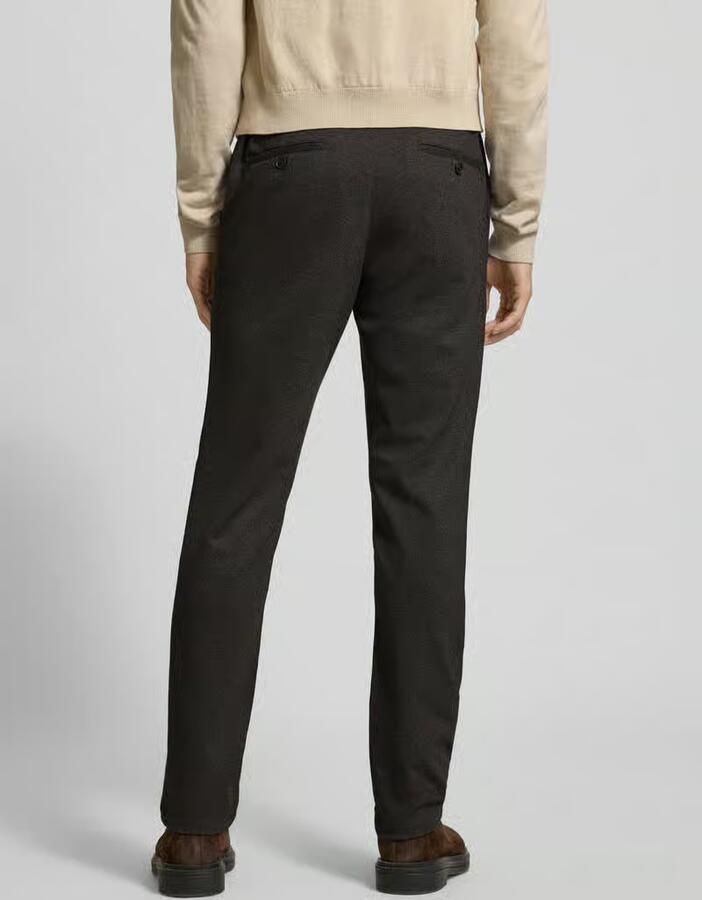 Christian Berg Men Regular fit stoffen broek met viscose