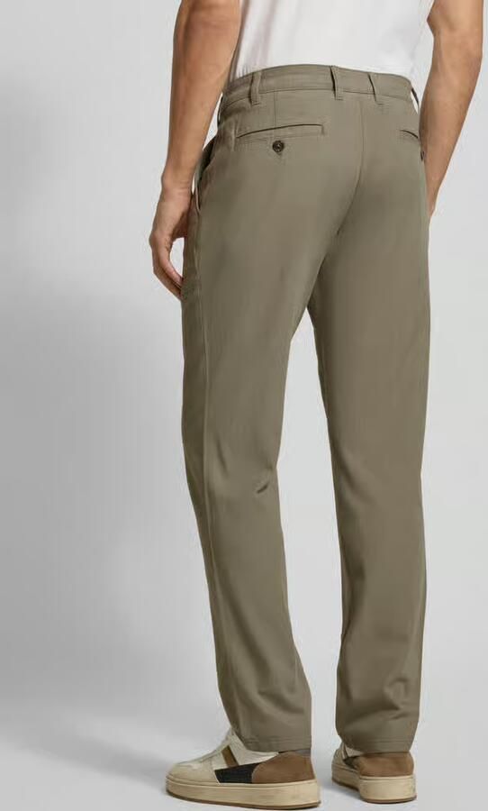 Christian Berg Men Straight fit stoffen broek van viscosemix