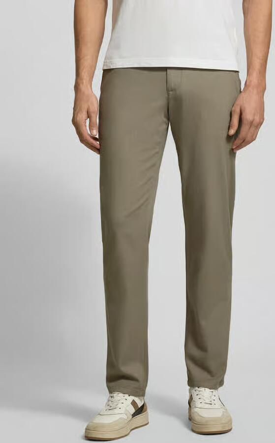 Christian Berg Men Straight fit stoffen broek van viscosemix - Foto 2