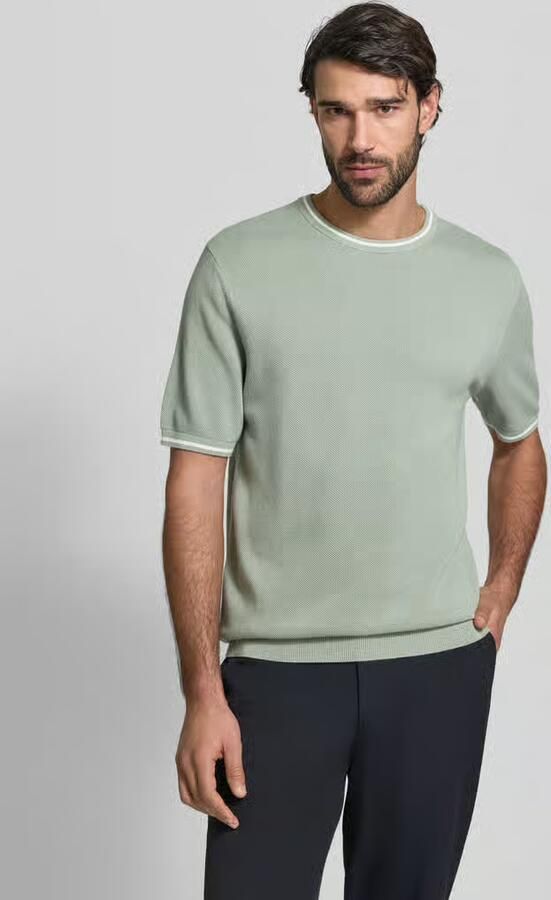 Christian Berg Men regular fit T-shirt in brei-look - Foto 4
