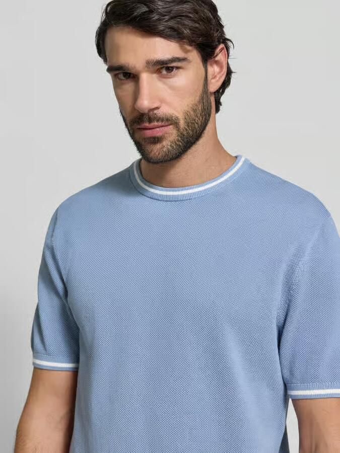 Christian Berg Men regular fit T-shirt in brei-look